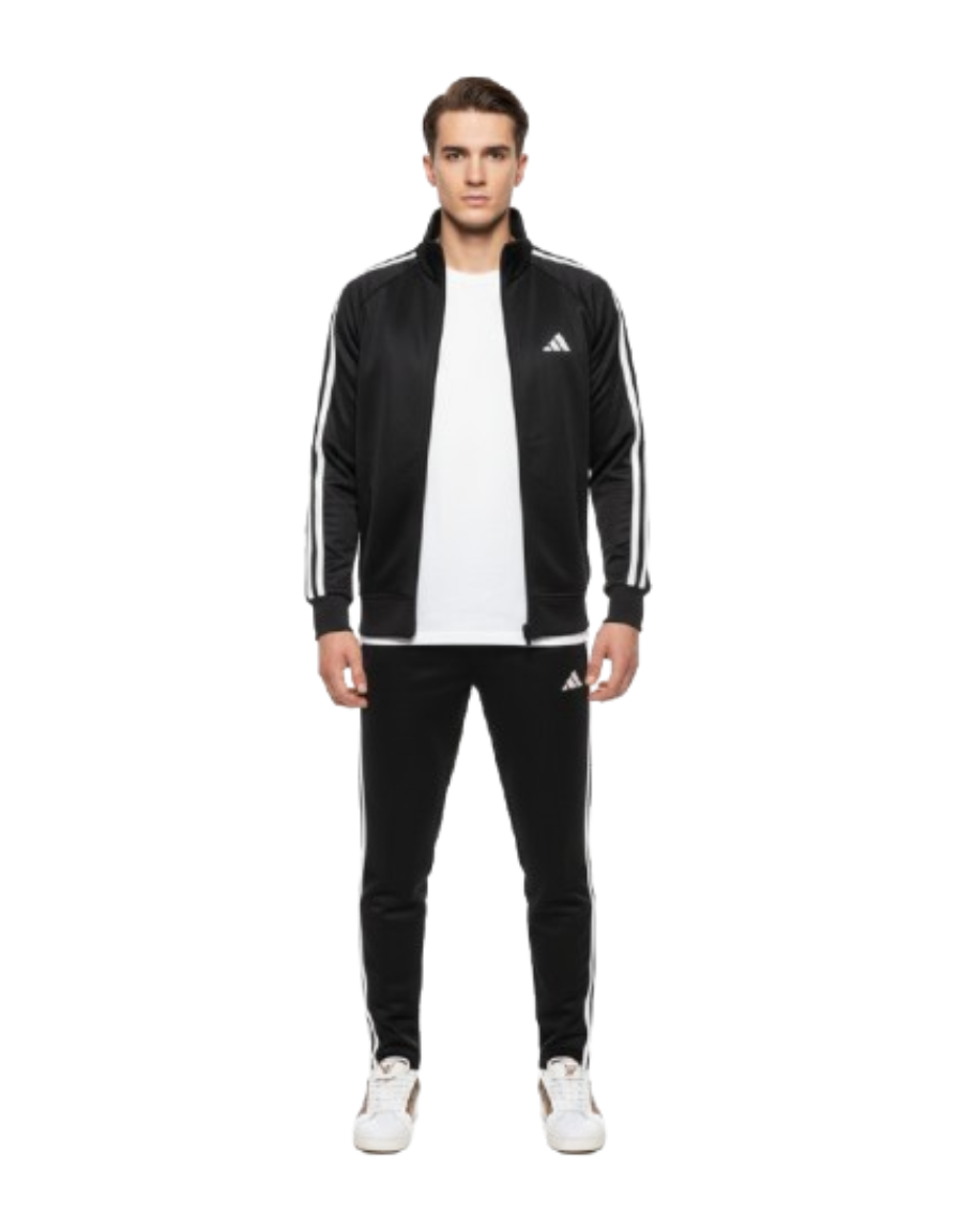 Premium Quality Men's Winter Tracksuits - Black