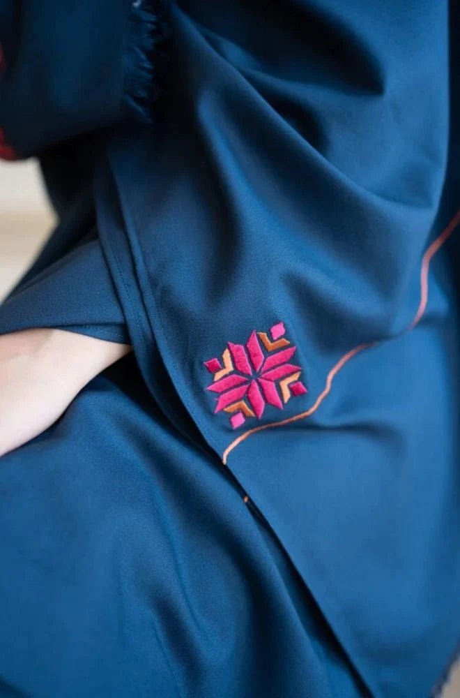 Aisling - 3PC Unstitched Dhanak Embroidered Shirt , Dupatta & Trouser