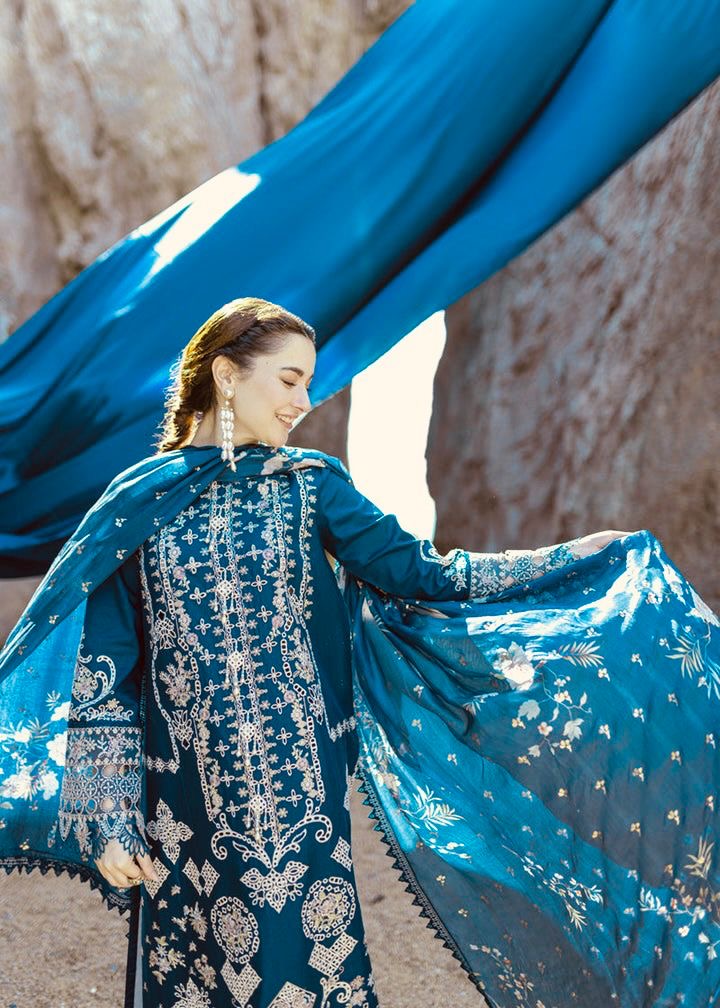 QALAMKAR 3pc Unstiched Winter Collection