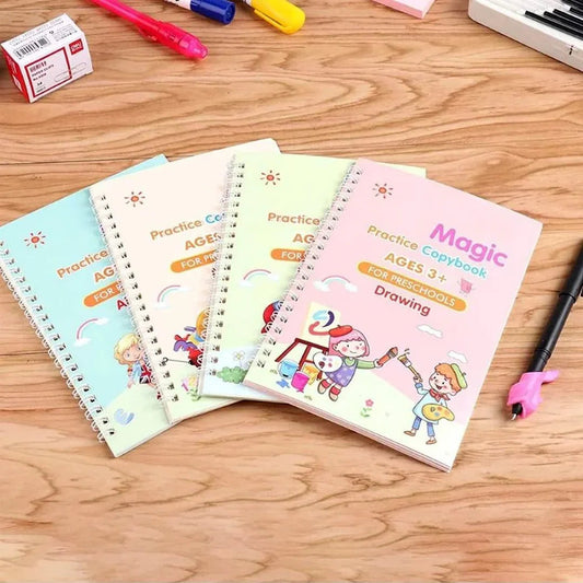 Sank Magic Practice Copybook For Kids| Set Of 4 Books