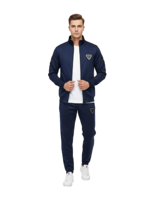Premium Quality Men's Winter Tracksuits  - Blue