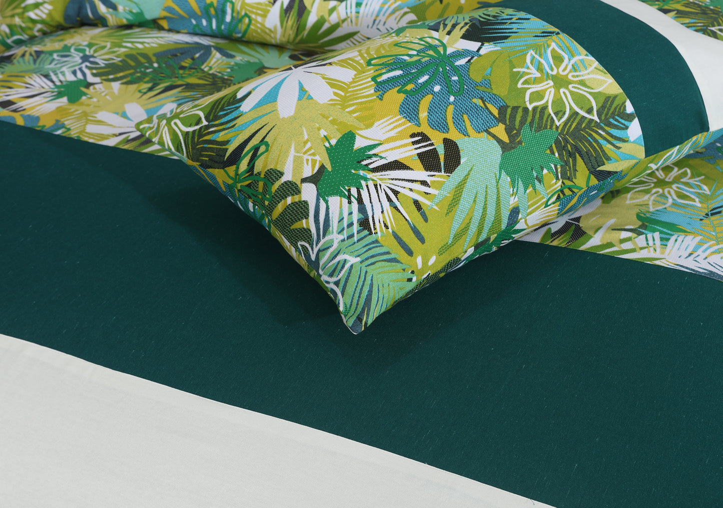 Premium Zeen Cotton Duck Bed Sheet 3 PCS - Export Quality (Patch Work)