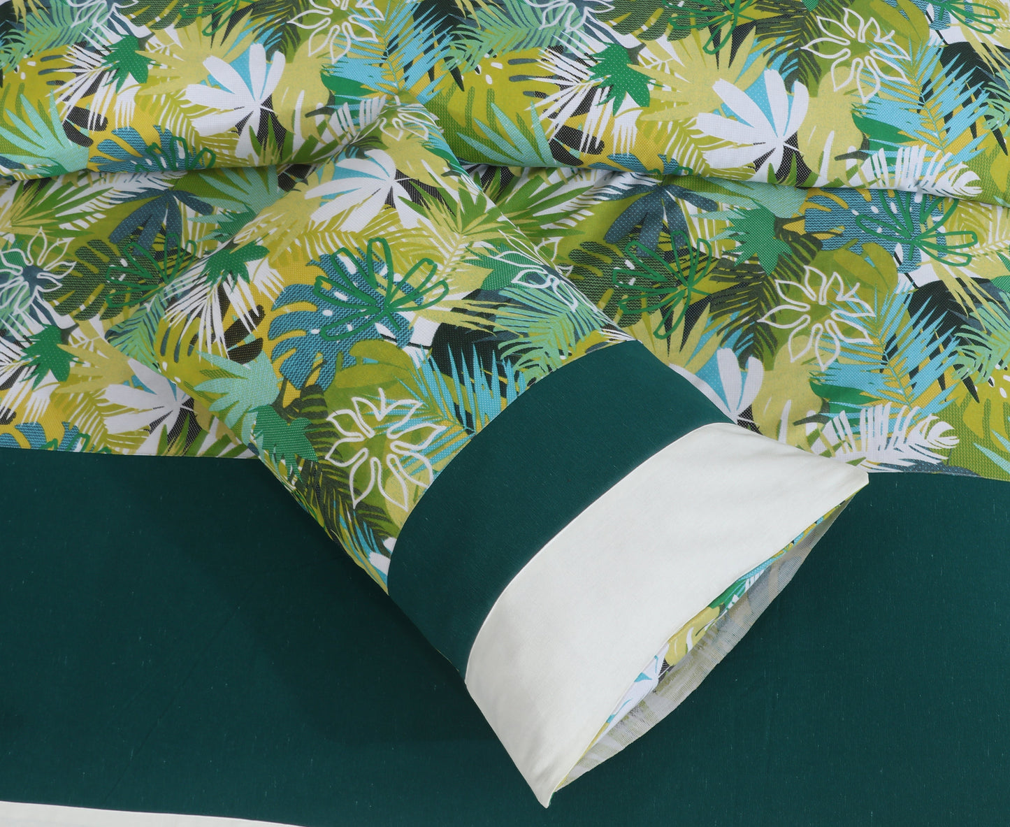 Premium Zeen Cotton Duck Bed Sheet 3 PCS - Export Quality (Patch Work)