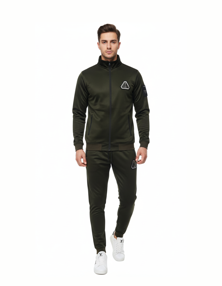 Premium Quality Men's Winter Tracksuits  - Green