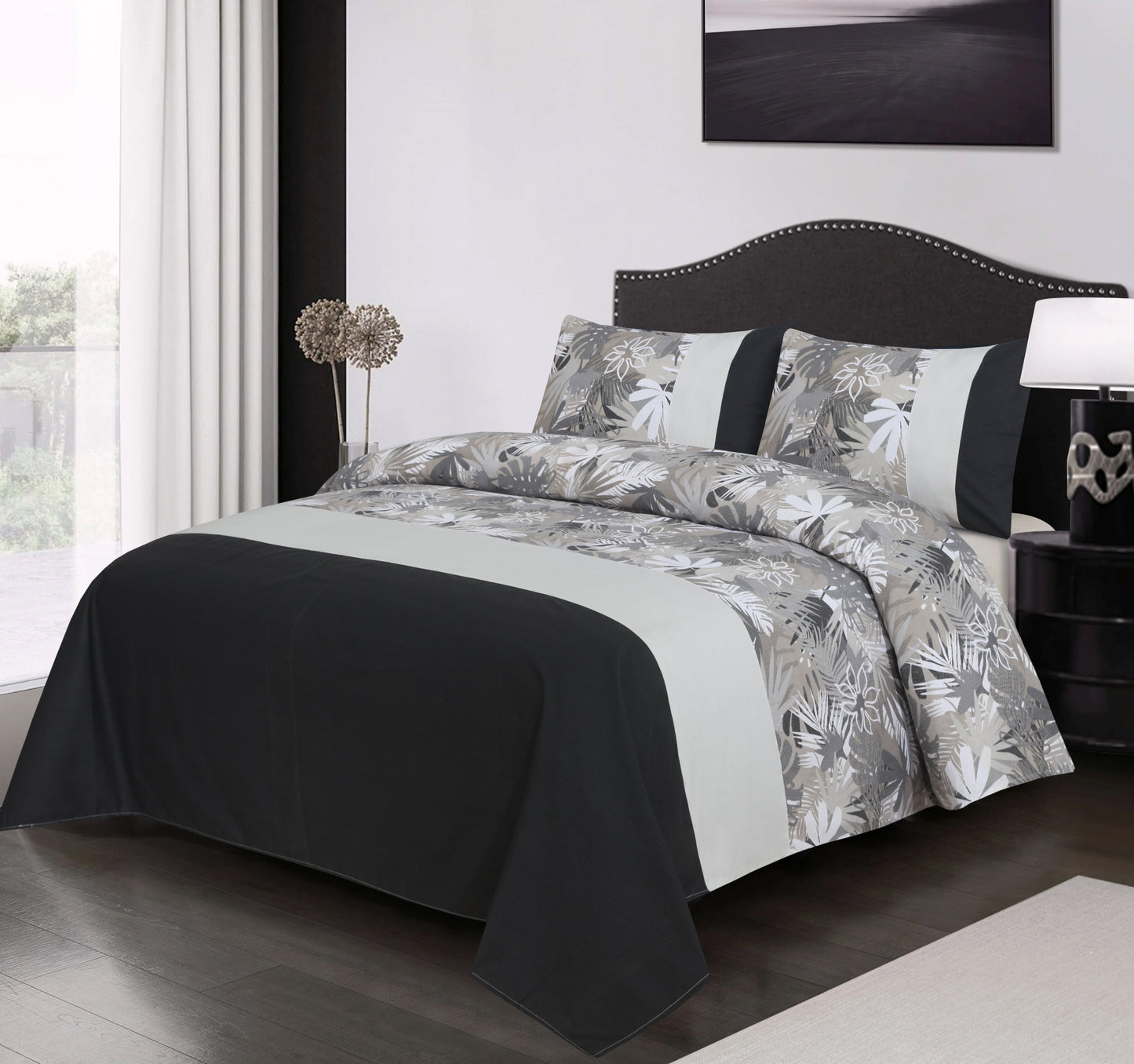 Premium Zeen Cotton Duck Bed Sheet 3 PCS - Export Quality (Patch Work)