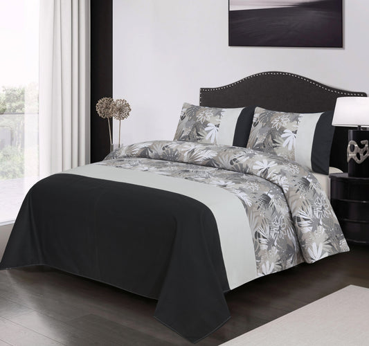 Premium Zeen Cotton Duck Bed Sheet 3 PCS - Export Quality (Patch Work)