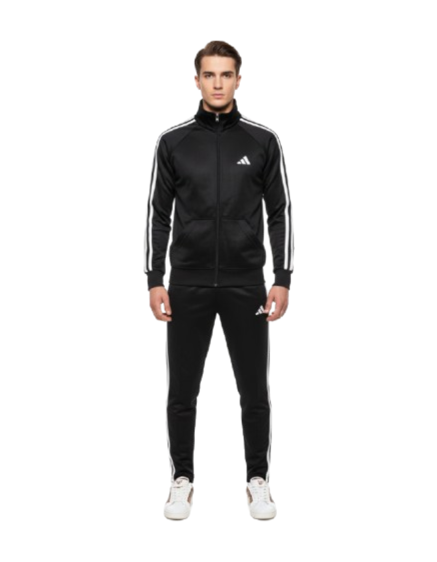 Premium Quality Men's Winter Tracksuits - Black