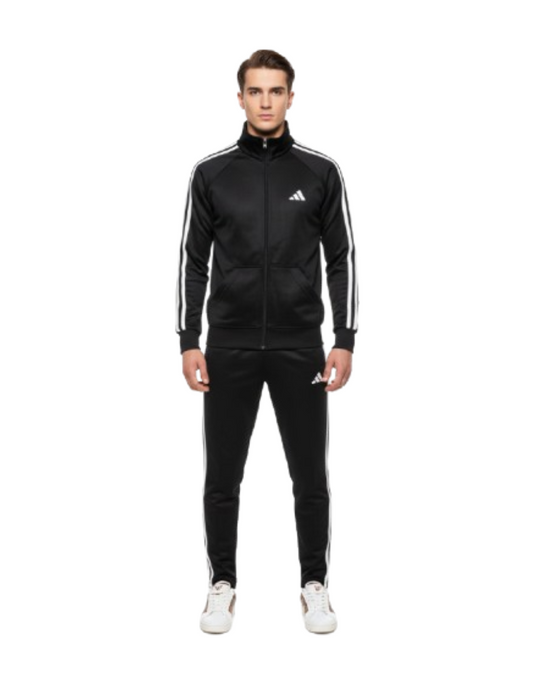 Premium Quality Men's Winter Tracksuits - Black