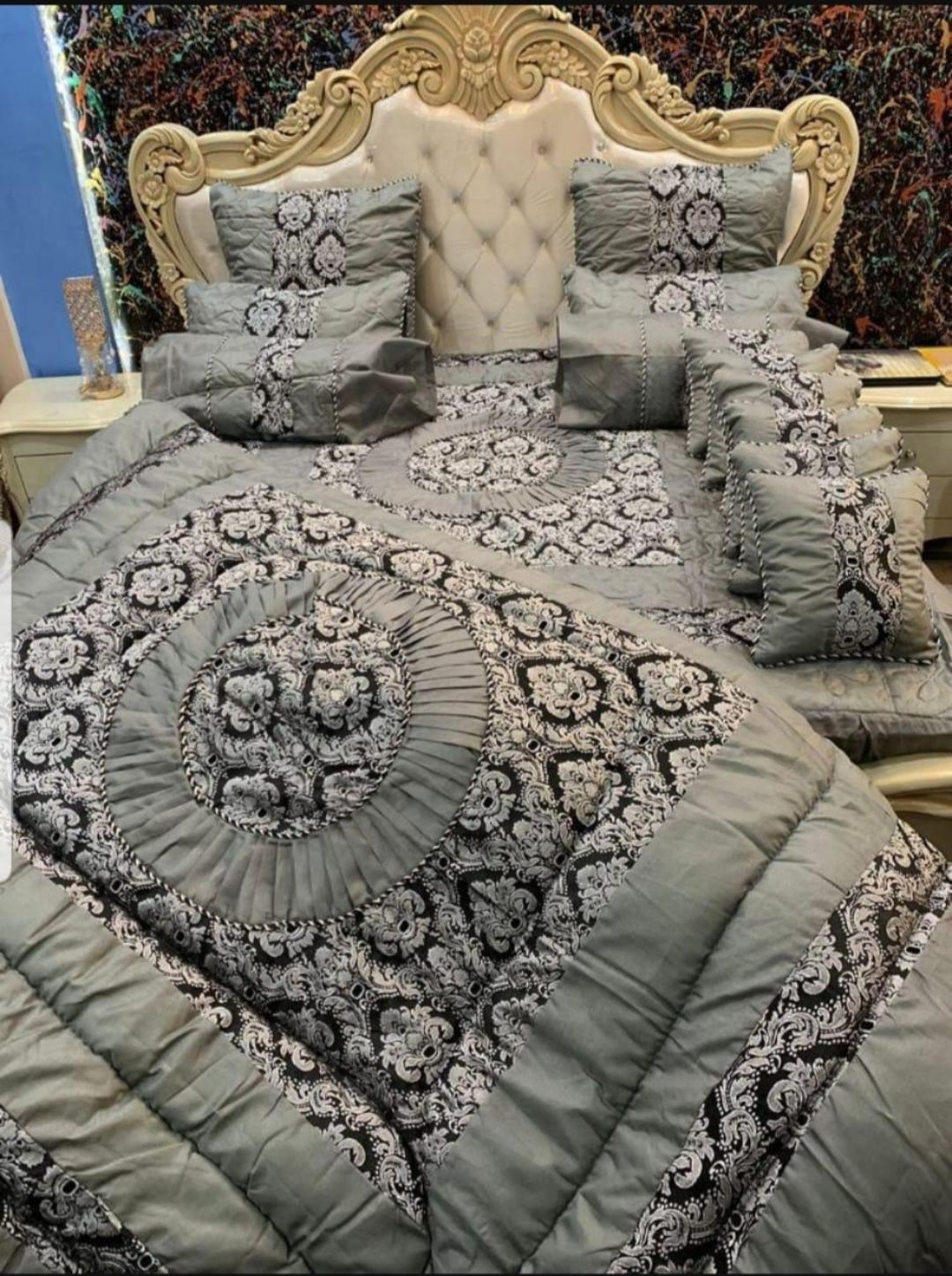 Bridal razai set 14 pieces