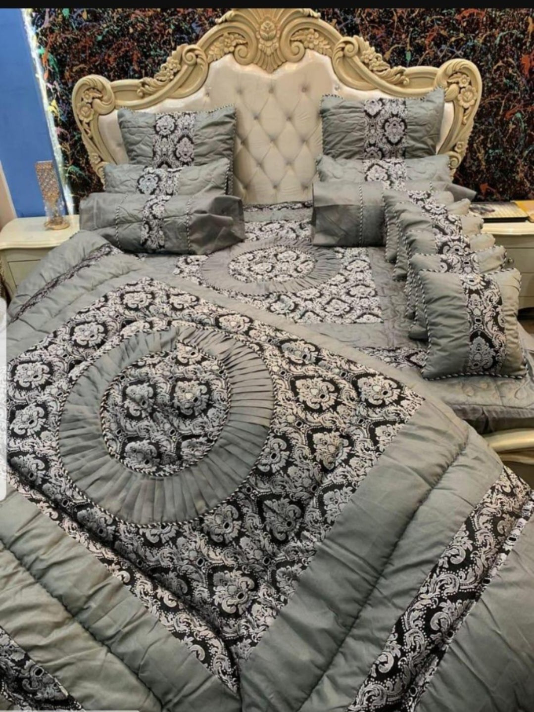 Bridal razai set 14 pieces