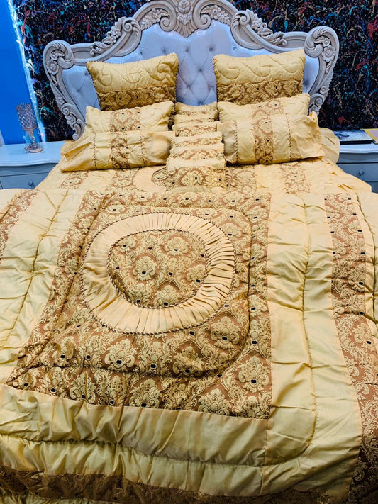 Bridal razai set 14 pieces